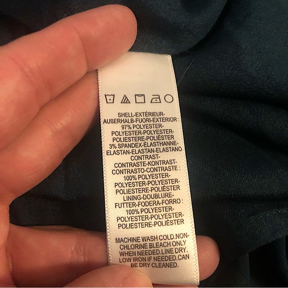 Dress the Population Corey Pine fit n flare cocktail midi dress sz M - Picture 16 of 16